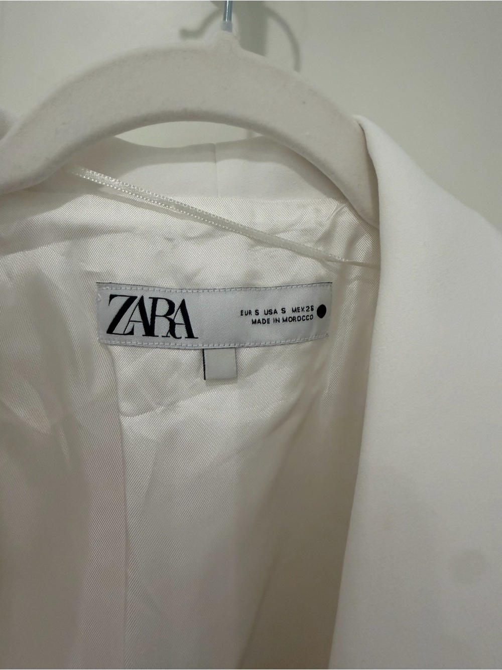 Women’s Zara White Blazer Dress - Picture 4 of 4
